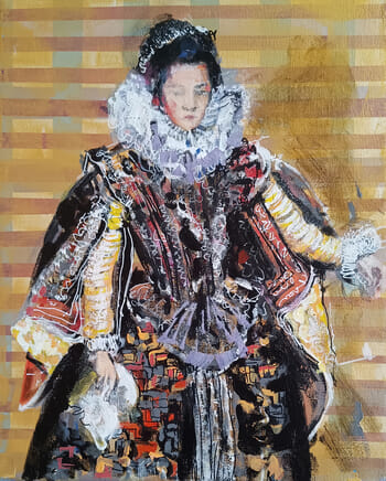 Damita little portrait  par Marina Del Pozo