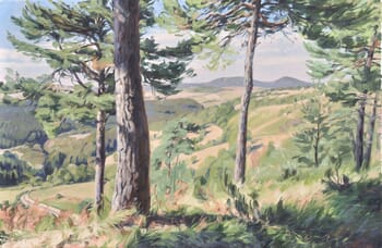 Mézenc, Late Summer par Anne Baudequin