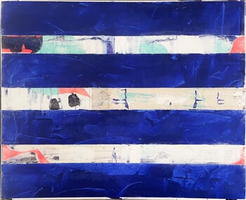 Ultramarine Stripes by Karen and Simone Lehmann