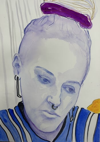 Objects of the day, sketch 13 von Julia Shanaytsa