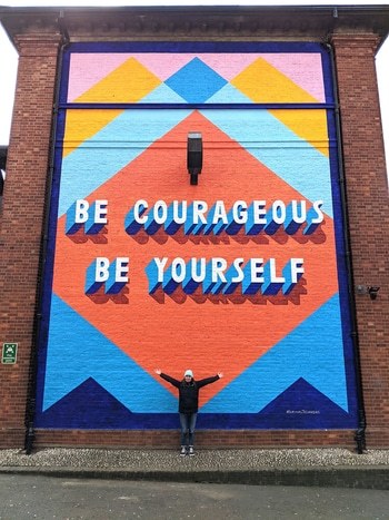 Be Courageous Be Yourself by Naomi Edmondson