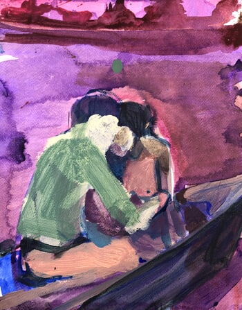 The Promise (study) by Anna McNeil