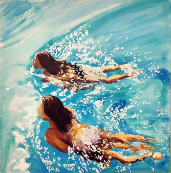 Duo scintillant by Maude Ovize