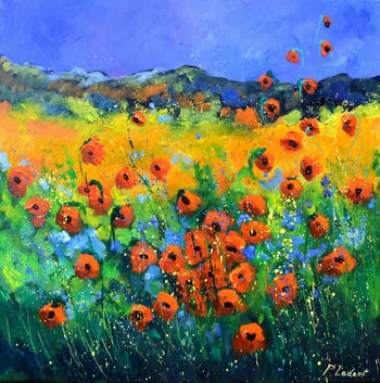 Red poppies 66 par Pol Ledent