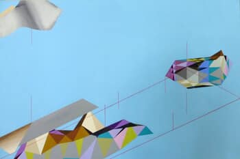 Inside, outside, Under it by Remi Delaplace