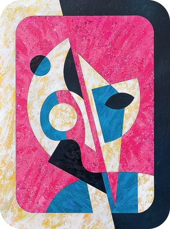 Abstractions of Self II par Lewis Deeney