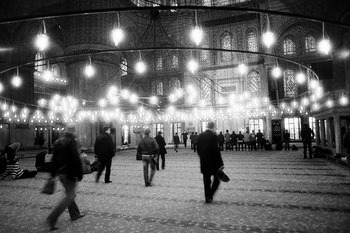 Mosquée bleue by Lise Hébuterne