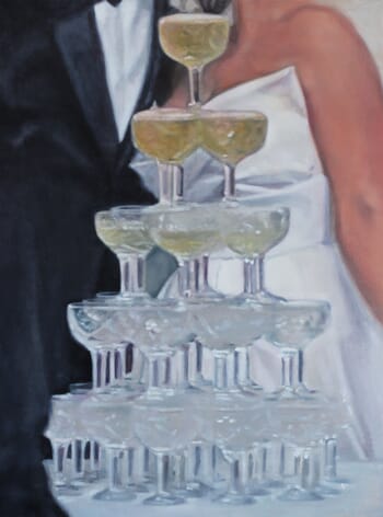 Champagne Tower von Bianca MacCall