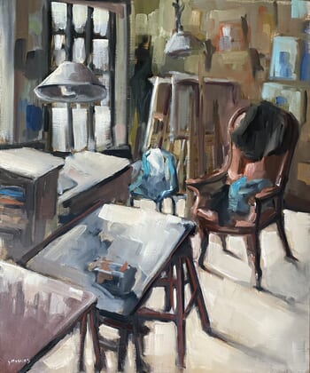 Vue d'atelier by Géraldine Morales