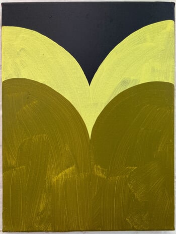 Yellow Split by Sara Dare