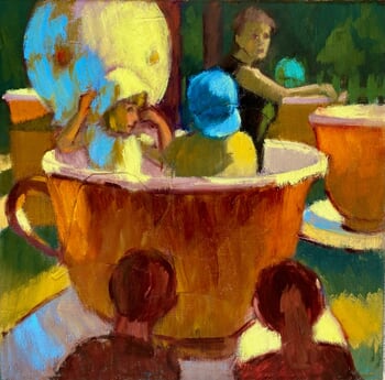 Les tasses tournantes by Barbara Petit Lisy