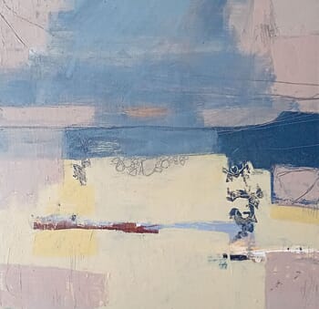 Beach : Winter Skies by Patricia McParlin R.C.A.