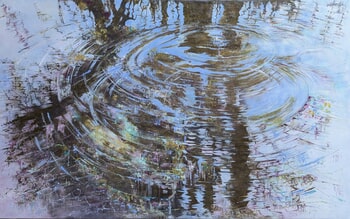 Vibrations aquatiques  by Nadine Pillon