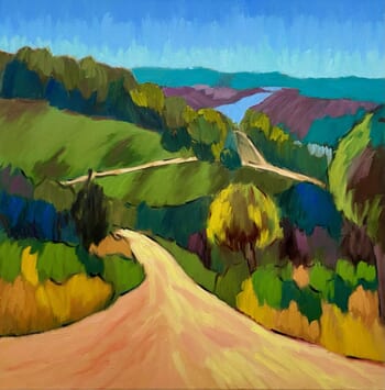 Promenade sur les hauteurs des Andélys by Barbara Petit Lisy