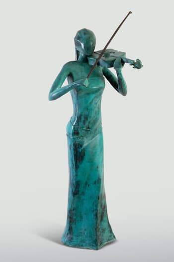 La violoniste by Ousmane Dermé