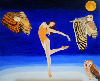 Ballet lunaire  by Victoria Stagni