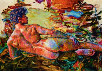 The Reclining Nude par Oleksandr Balbyshev