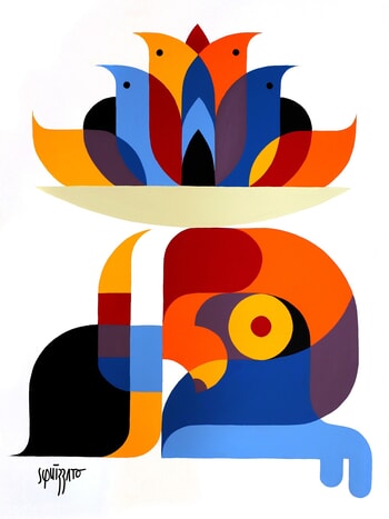 La Porteuse by Antony Squizzato