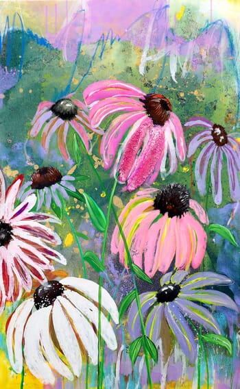 Hodling quiet strength by Poovi Art