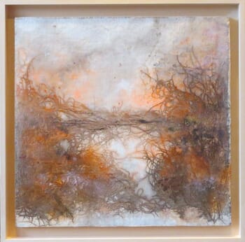 Orange von Renate Fäth