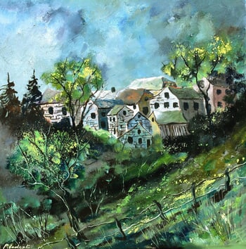 An old village  by Pol Ledent