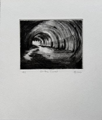 In the Tunnel  par Nadege Druzkowski