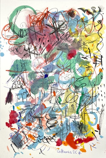 Le hameau des pêcheurs von Stéphane Cattaneo