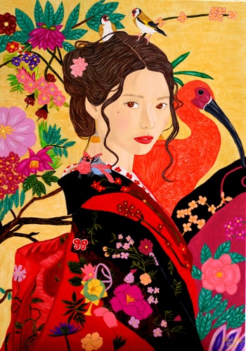 La belle et l'ibis par Victoria Stagni