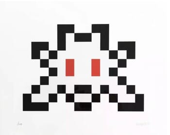 Full little Big space by Invader