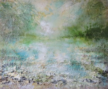 Lotusgrün by Renate Fäth