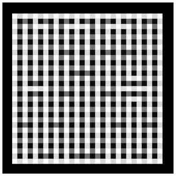Print - New Square - Grey by L'Atlas