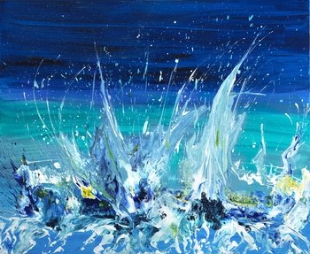 Eclats d'écume 153 by Joelle Kem Lika