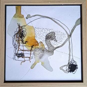 Dessin 17 - série "Micro et macro" by Tanya Angelova