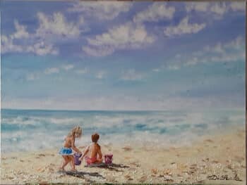 La douce plage par Brigitte Di Scala