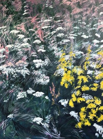 Herbes 7 by Martine Lafont