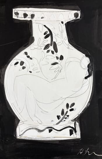 Greek Vase I by Heidi Lanino
