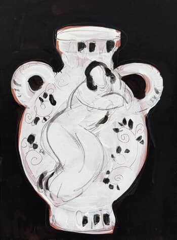 Greek Vase XI by Heidi Lanino