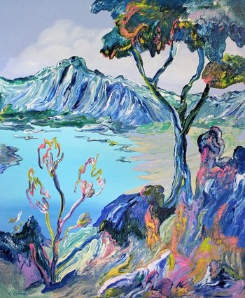 BY THE LAKE by Jeanette Lafontine