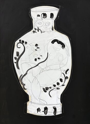 Greek Vase V by Heidi Lanino