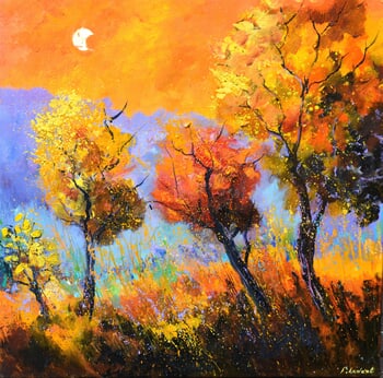 Autumnal feast by Pol Ledent