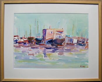 Shipyard in Le Grau du Roi par Jean-Noël Le Junter