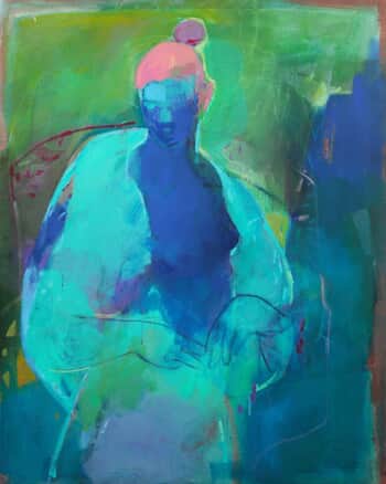 Blue Kimono by Magdalena Morey