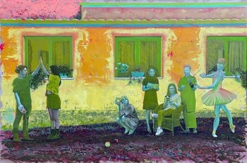 The Yellow Facade by Manuel Pablo Pace