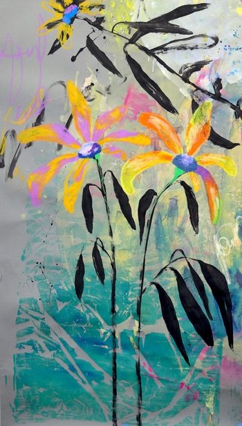 The moment nature held me by Poovi Art