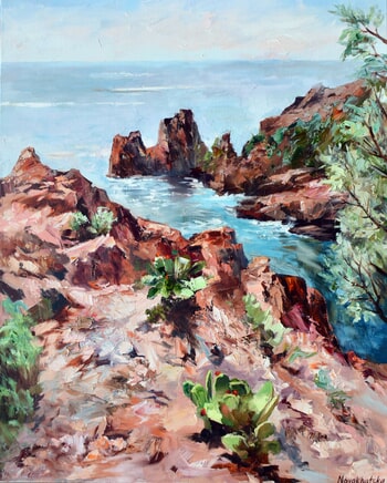 Massif de l'Esterel par Olga Novokhatska