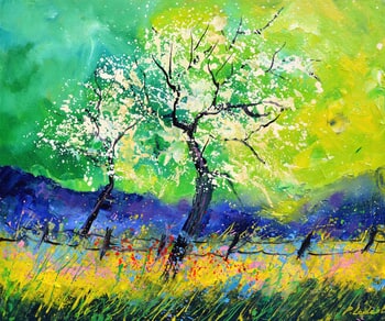 Appletree in spring  par Pol Ledent