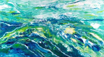 Eclats d'écume 110 by Joelle Kem Lika