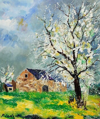 Spring at home  par Pol Ledent
