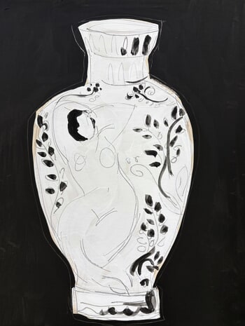 Greek Vase VI by Heidi Lanino