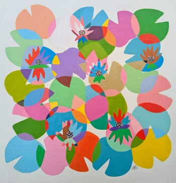 Fleurs de nénuphars  par Aude Billerot